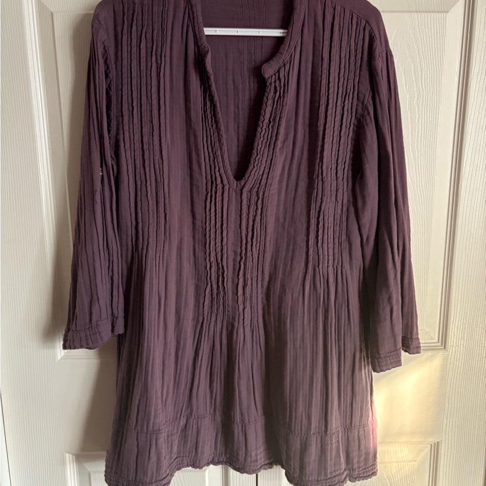 CP Shades Deep Purple Tunic Top